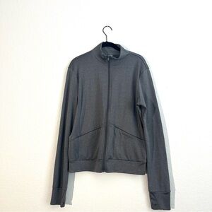 Sporto Women's Gray Zip-Up Jacket